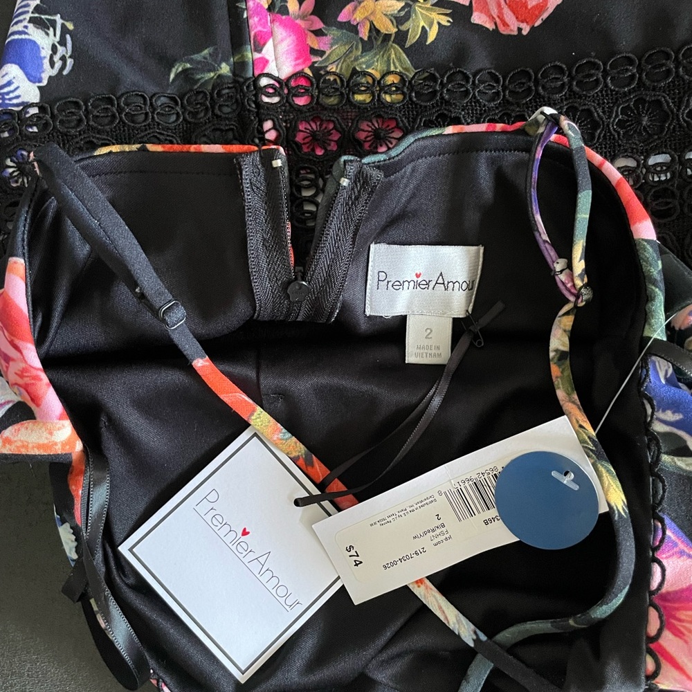 NWT Premier Amour floral dress - Picture 5 of 11